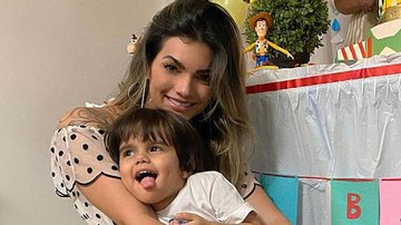 Filho mais novo de Kelly Key rouba cena na web - Instagram