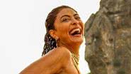 Juliana Paes puxa o biquíni fio-dental e exibe bumbum exuberante em Noronha - Reprodução