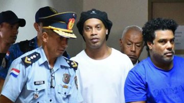 Ronaldinho Gaúcho é preso e passa a noite em cadeia no Paraguai - Divulgação / TV Globo