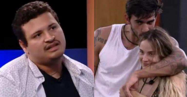 BBB20: Eliminado, Victor Hugo comenta relacionamento de Guilherme e Gabi - Reprodução