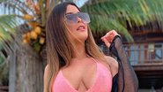 Geisy Arruda deixa volume à mostra no maiô - Reprodução/Instagram