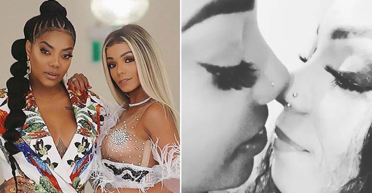 Nas redes, Ludmilla relembra momento quente com Brunna Gonçalves - Instagram