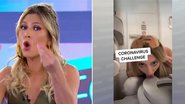 Lívia Andrade se revolta após famosa desafiar pessoas a lamberem privada - SBT