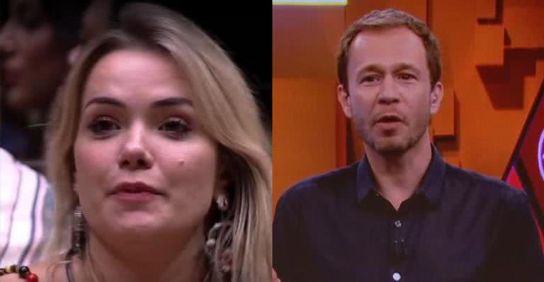 BBB20: Tiago Leifert induz Marcela a apontar erros de Daniel e gera climão - Reprodução