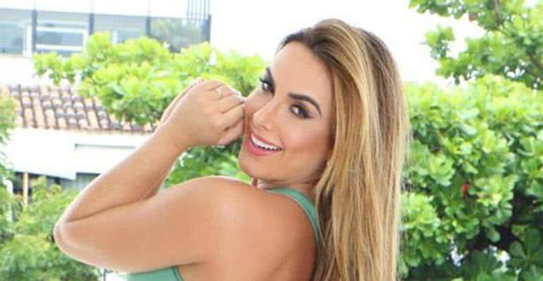 Nicole Bahls empina bumbum ao se exercitar em quarentena - Instagram