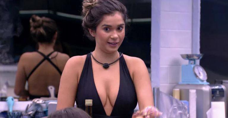 BBB20: Gizelly afirma sobre Flayslane: “Vai a querer colocar coisinha na cabeça da Ivy” - Reprodução/TV Globo