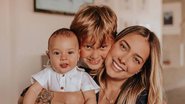 Carol Dantas encanta com clique dos filhos - Instagram