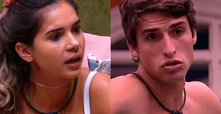 Gizelly diz que Prior não é "feio, nem bonito'' no BBB20 - Reprodução/TV Globo