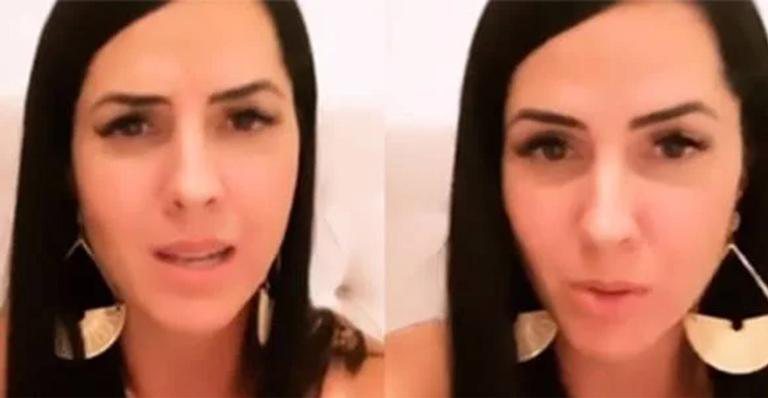 Graciele Lacerda desabafa nas redes sociais após vídeo editado - Reprodução