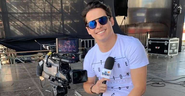 Apresentador de 33 anos da TV Globo vai parar na UTI com coronavírus - Reprodução