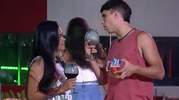 BBB20: Flayslane abre o coração e confessa ter sentimentos por Felipe Prior: ''Gosto de você'' - Reprodução/TV Globo