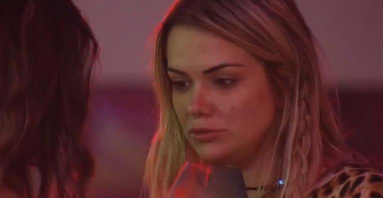 BBB20: Marcela treta feio com Gizelly e fala mal da sister pelas costas - Reprodução