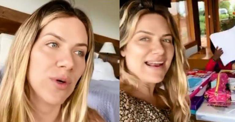 Grávida, Giovanna Ewbank comenta rotina de quarentena com os filhos - Arquivo Pessoal