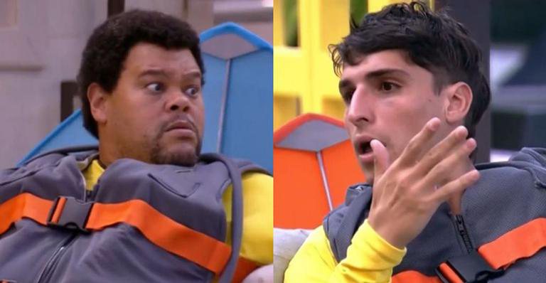 BBB20: Felipe Prior e Babu voltam a brigar, se xingam e param de se falar: ''Vai se f*der'' - Reprodução/TV Globo