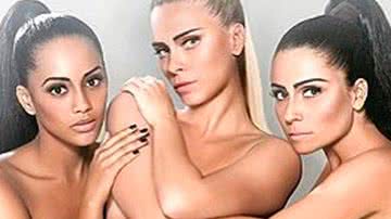 Carolina Dieckmann, Giovanna Antonelli e Taís Araujo nuas - Reprodução/Instagram