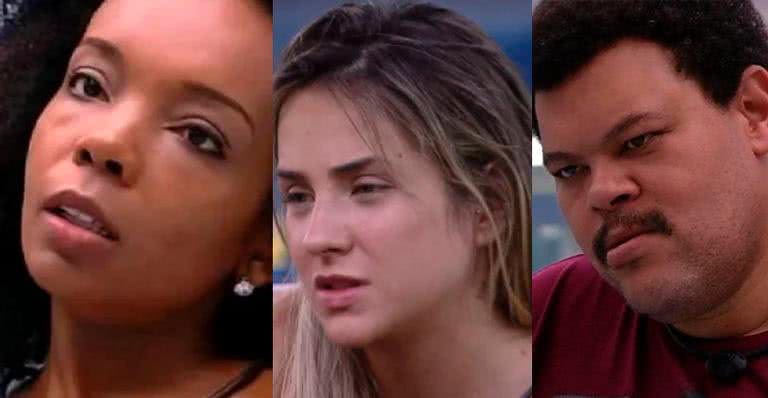 Thelma, Babu e Gabi estão no paredão do BBB20 - Reprodução/TV Globo