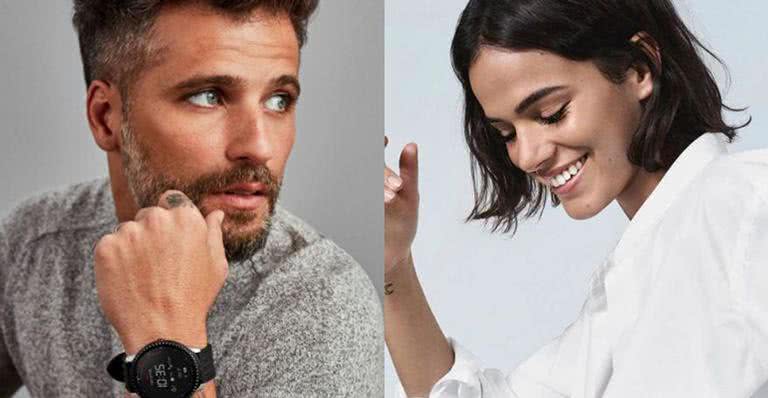 Bruno Gagliasso diz que é alto e é 'zoado' por Bruna Marquezine: ''Ilusão'' - Reprodução/Instagram