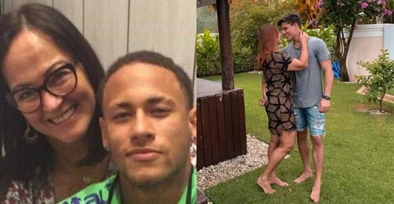 Mãe de Neymar pega fãs de surpresa e anuncia namoro com garotão - Reprodução