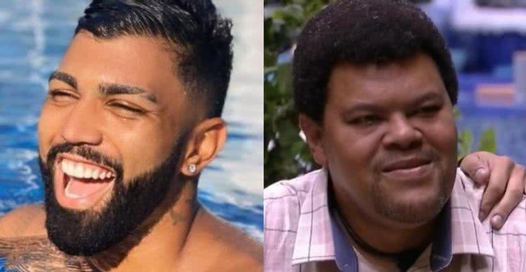 O jogador mostrou que continua torcendo pela permanência do ator no programa - Reprodução/Instagram