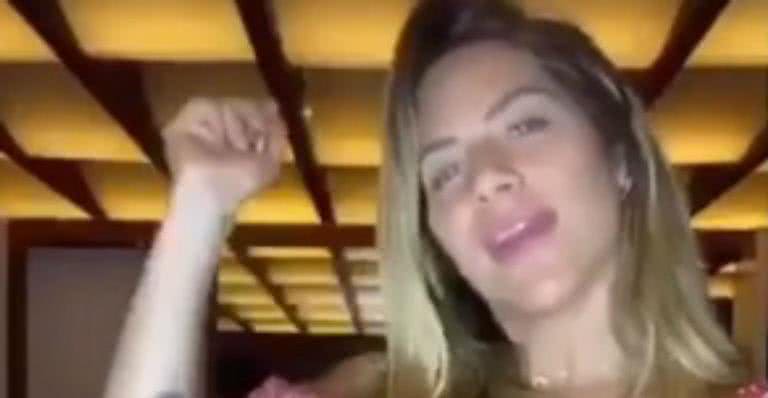 Giovanna Ewbank surge dançando de barrigão de fora e internautas se derretem - Reprodução/Instagram