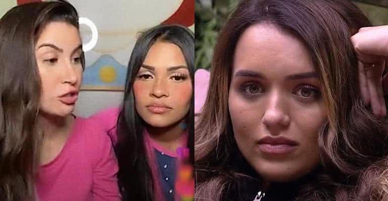 Elas se reuniram após o BBB20 em uma transmissão ao vivo nesta madrugada. - Reprodução