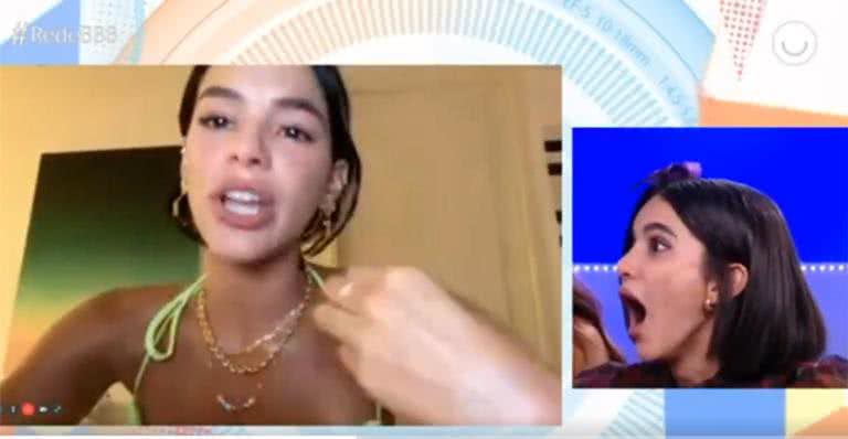 Bruna Marquezine pega Manu Gavassi de surpresa - Reprodução