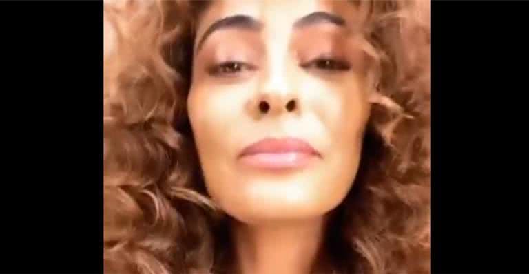 Juliana Paes desabafa após mãe apresentar sintomas de Covid-19 - Reprodução