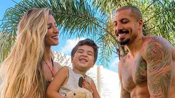 Aline Gotschalg e Fernando Medeiros fazem festão sem convidados para celebrar aniversário do filho - Instagram