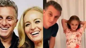 Luciano Huck tem noite de farra com a filha e momento derrete web - Reprodução