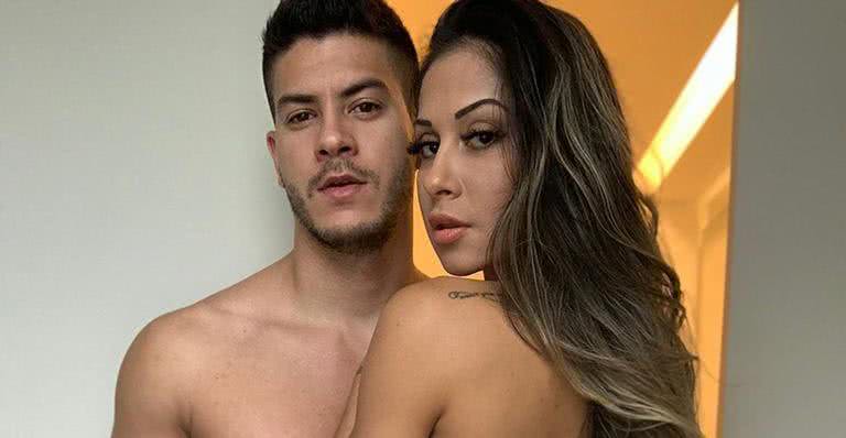 Após anunciar separação, Mayra Cardi registra momento de intimidade com Arthur Aguiar - Instagram