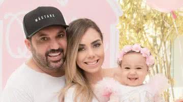 Sertanejo Edson celebra primeiro aniversário da caçula: "Maior riqueza" - Aline Pires - Foto Gracinha