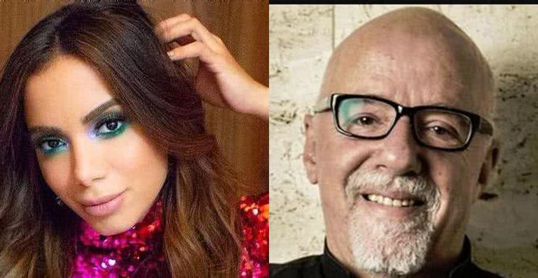 Anitta ganha elogio de Paulo Coelho após confessar analfabetismo político - Reprodução