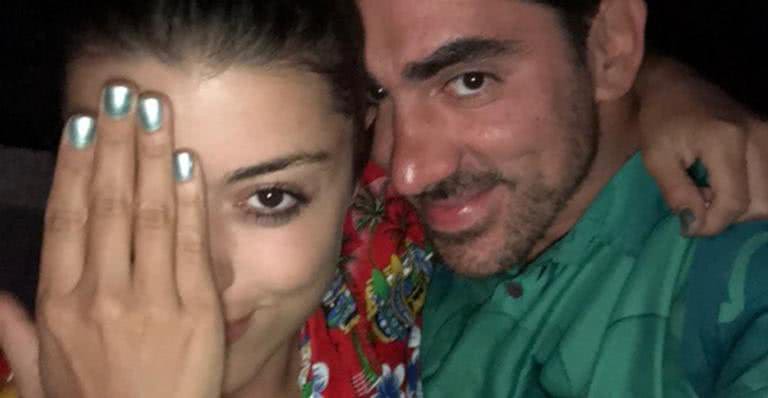 Marcelo Adnet surge em momento de intimidade com a esposa na cama: ''Te amo'' - Reprodução/Instagram