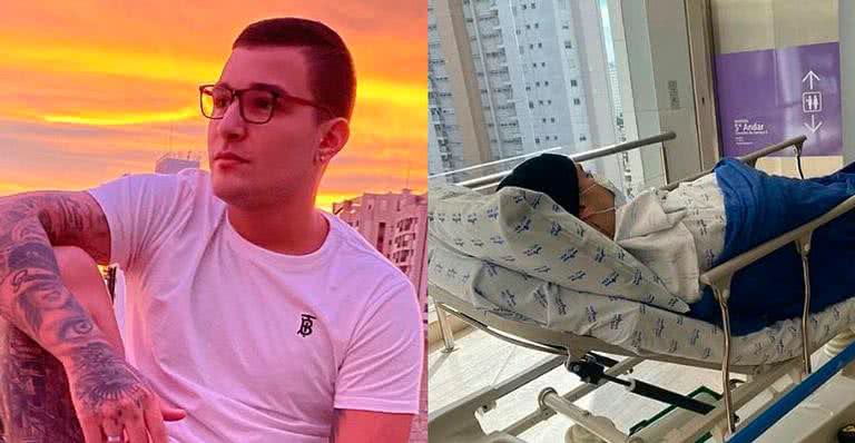 MC Gui é internado e aparece desacordado no hospital - Reprodução/Instagram