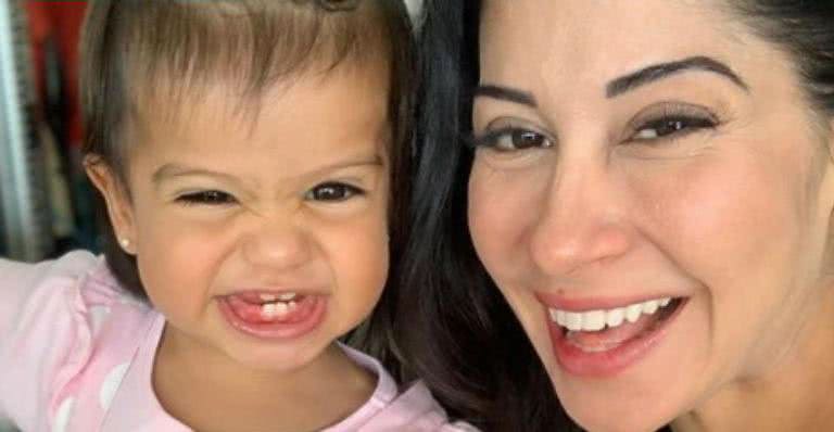 Mayra Cardi deixa a web morrendo de amores ao dividir clique de Sophia sorrindo - Reprodução/Instagram