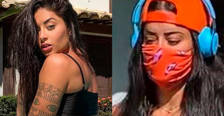 Aline Riscado exibe corpão ao combinar biquíni e máscara - Reprodução/Instagram