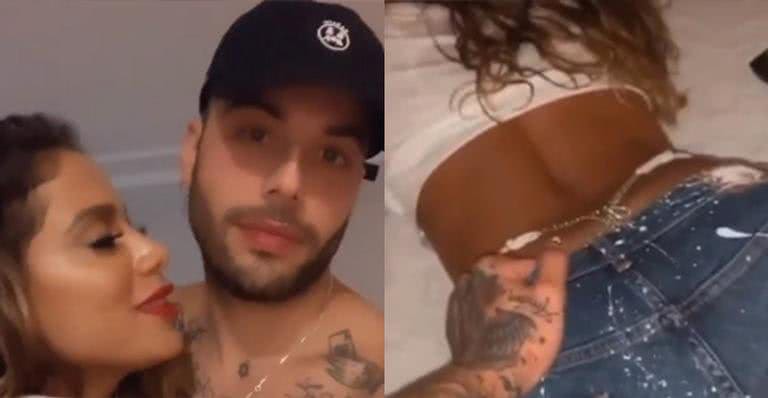 Namorado de Anitta puxa a calcinha fio-dental e fã dispara - Reprodução