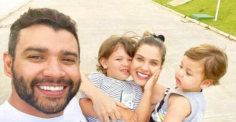 Parquinho dos filhos de Gusttavo Lima e Andressa Suita choca fãs - Reprodução