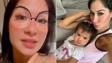 Mayra Cardi revela que Sophia ficou 'aos berros' ao vê-la sair para trabalhar - Instagram