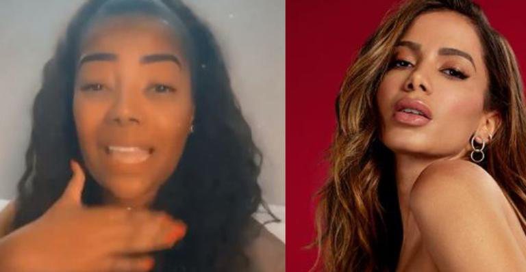 Ludmilla se revolta após comentário de Anitta: ''Cansada de você'' - Arquivo Pessoal