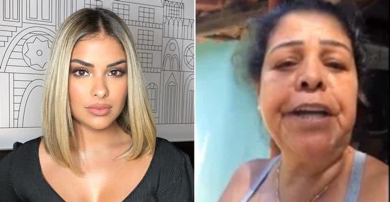 Mãe da ex-BBB Munik Nunes filma barraco com o ex-marido - Reprodução