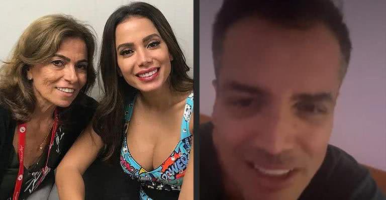 Leo Dias volta a acusar solidão da mãe de Anitta e critica a cantora - Reprodução