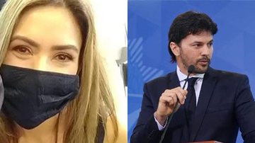 Patrícia Abravanel elege look sóbrio para a posse do marido e ouve declaração de amor - Reprodução