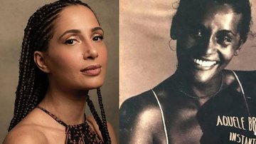 Camila Pitanga surpreende web ao mostrar clique da infância com a mãe: "Vocês se parecem demais" - Reprodução/Instagram