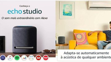 Confira o novo Echo Studio com som extraordinário - Reprodução/Amazon