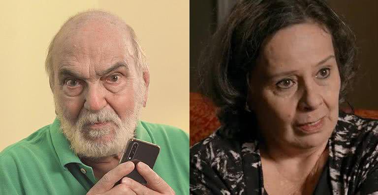 Lima Duarte revela que só se tornou pai de Débora Duarte quando ela tinha 4 anos - TV Globo