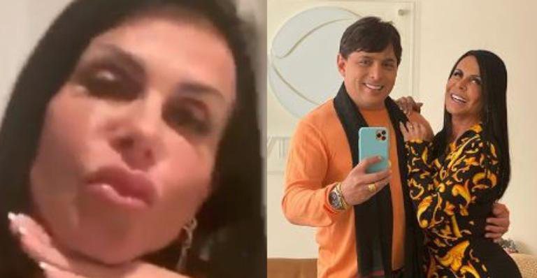 Gretchen rebate críticas sobre 18° casamento e exalta relacionamento - Arquivo Pessoal