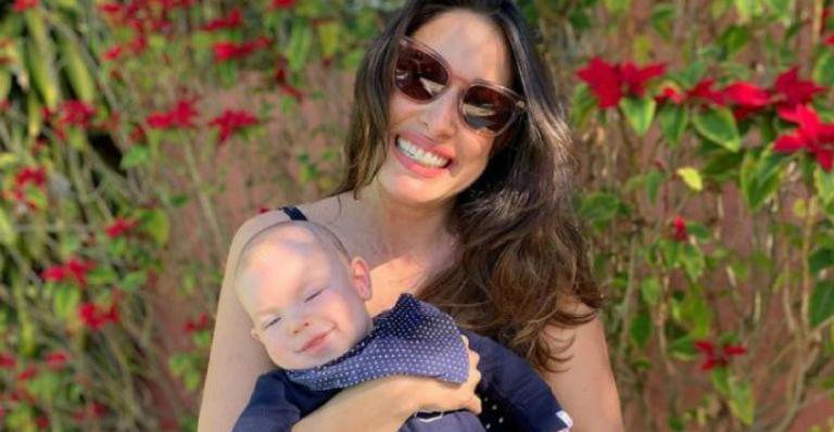 Giselle Itié registra sorriso do filho e deixa a web morrendo de amores - Reprodução/Instagram