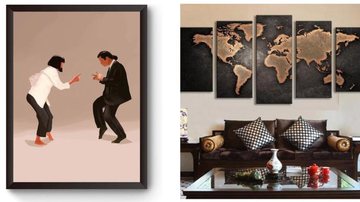 Confira 10 quadros decorativos para enfeitar sua casa - Reprodução/Amazon