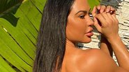 Até tu? Gracyanne exibe bumbum poderoso e confessa 'truque' ao tirar foto - Instagram